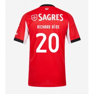 Fotbalové Dres Benfica Richard Rios #20 Domácí Oblečení 2025-26 Krátký Rukáv